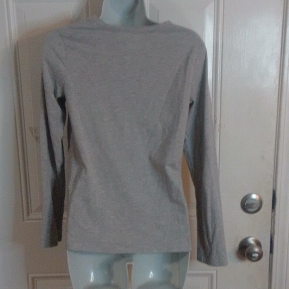Gray kids long sleeve shirts - Picture 2 of 3